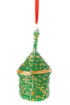 Holiday Hut Gift Box Ornament