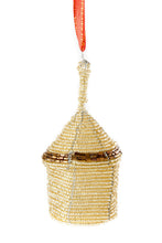 Holiday Hut Gift Box Ornament