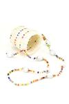 Beaded Sisal Mini Basket Ornaments