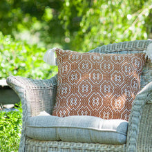 18X18 Hand Woven Outdoor Bobbi Pillow - Foreside Home & Garden