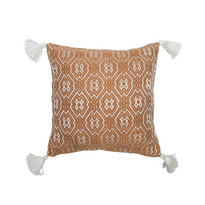 18X18 Hand Woven Outdoor Bobbi Pillow - Foreside Home & Garden