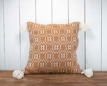 18X18 Hand Woven Outdoor Bobbi Pillow - Foreside Home & Garden