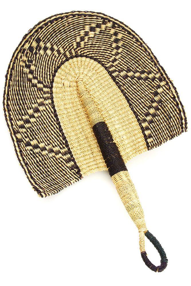 Weaved Traditional Fans African Woven Grass Fans – Cultural Interiors