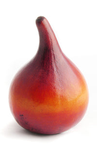 Faded Peppercorn Decorative Calabash Gourd from Kenya