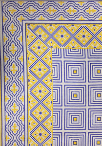 Geo Persian Tablecloth & Napkins