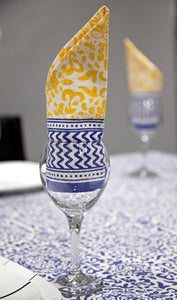 Geo Persian Tablecloth & Napkins