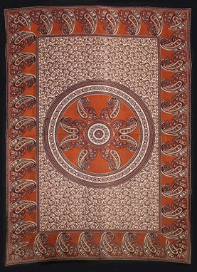 Cotton Wall Hanging Paisley Mandala