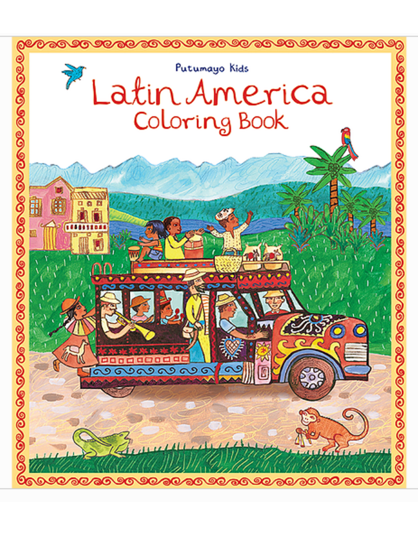 Latin America Coloring Book