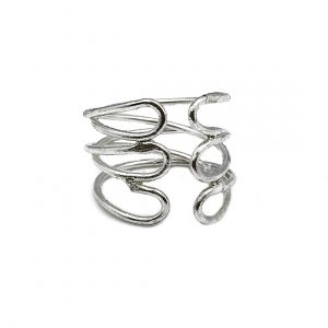 Silver Adjustable Rings