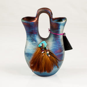 Raku Wedding Vase