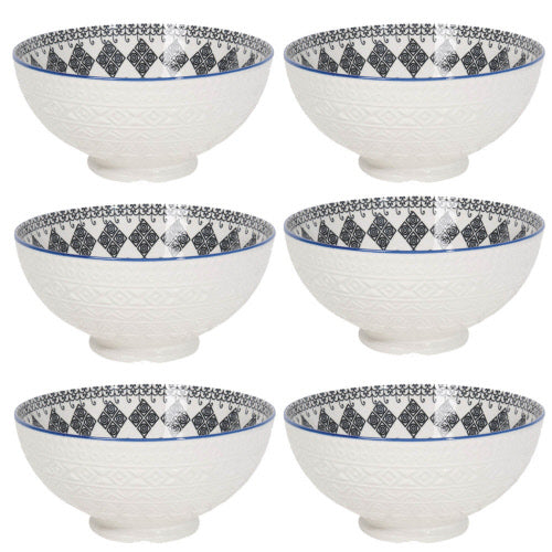 Casablanca Serving Bowl Embossed 8