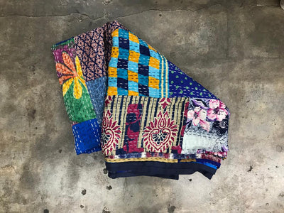 Indian Vintage Kantha Quilt